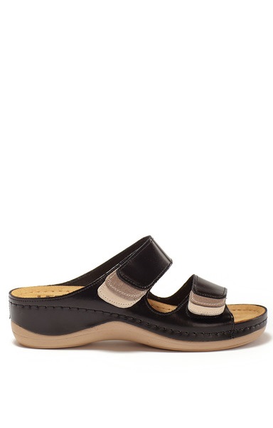 62382 Сандалии "Leon" женские черные LEON  Врач  размер 38  - Вид №3