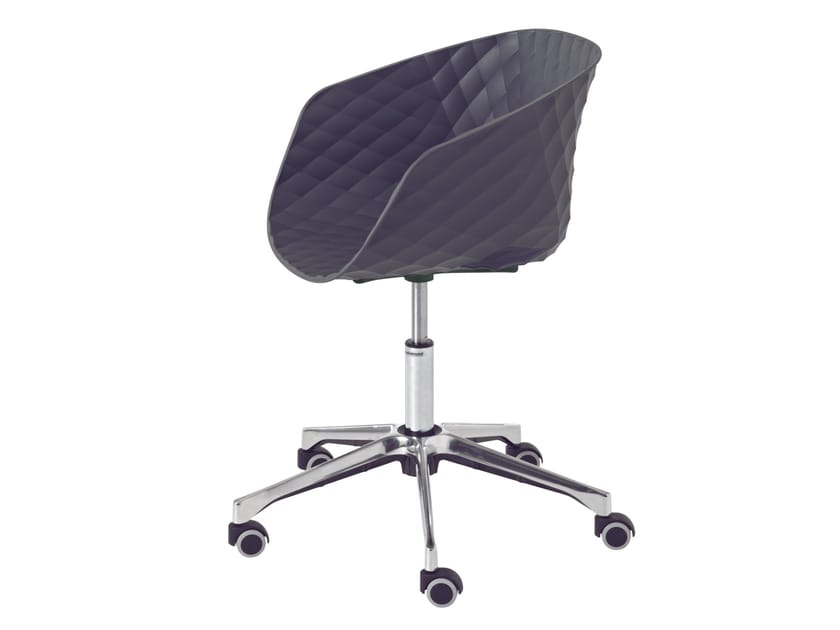 Офисное кресло с колесами и подлокотниками с 5 спицами Et al Uni-Ka ARCH-00041378