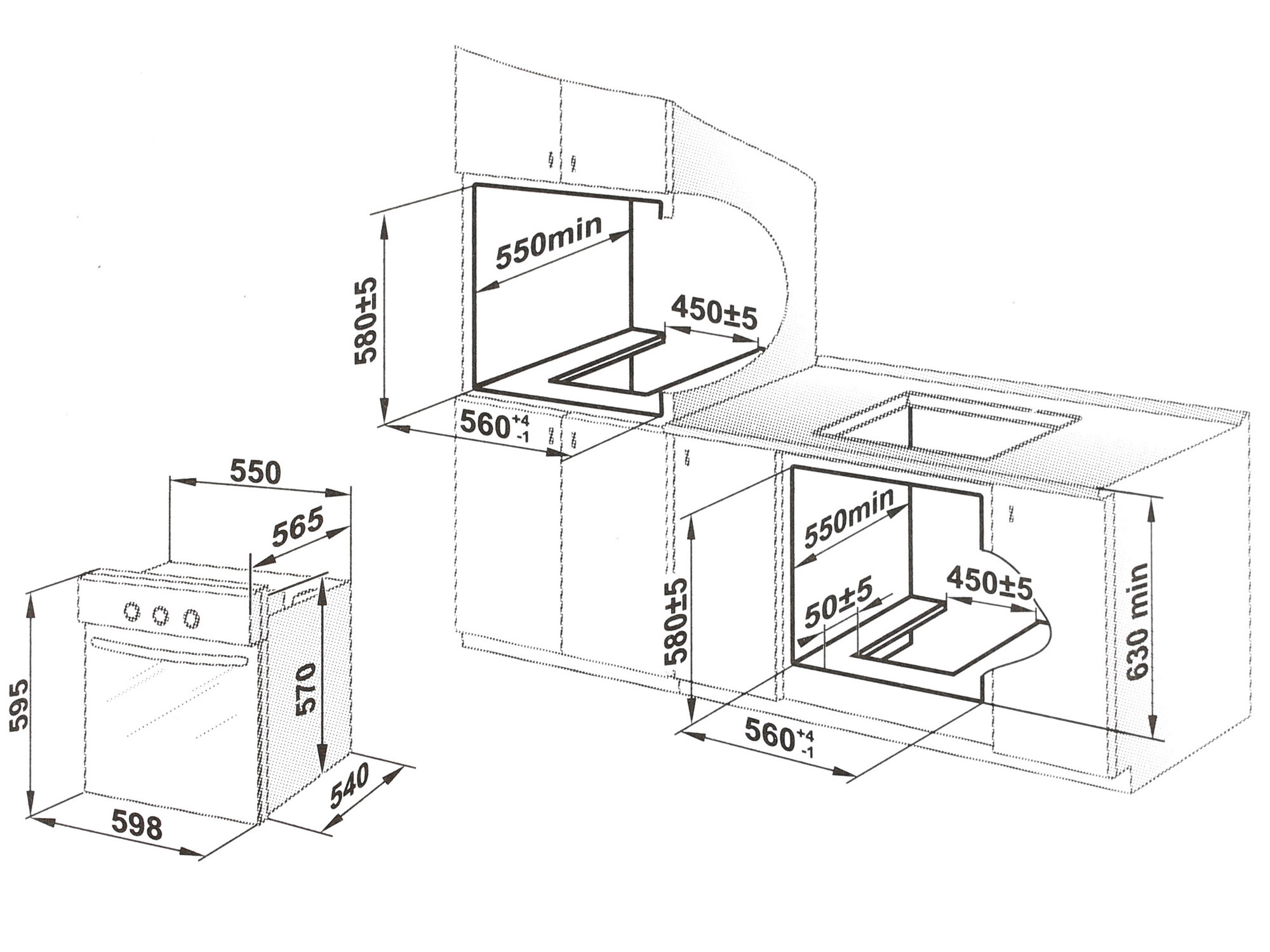 1320860 Газовый духовой шкаф Gefest ДГЭ 621-03 STDN-0005452 - Вид №14