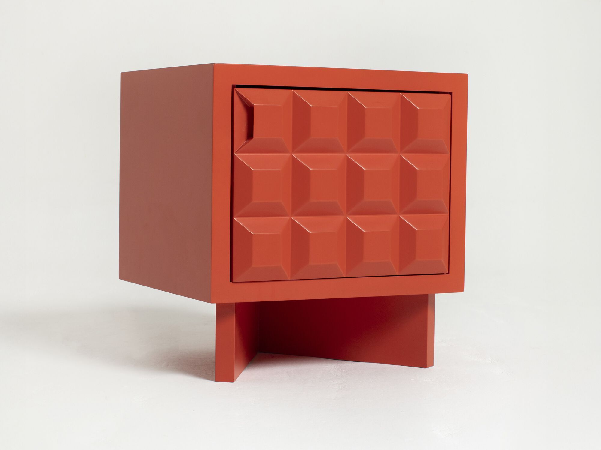 Прямоугольная фанерная тумбочка YET. Design Studio KARO ARCH-00083232 - Вид №2