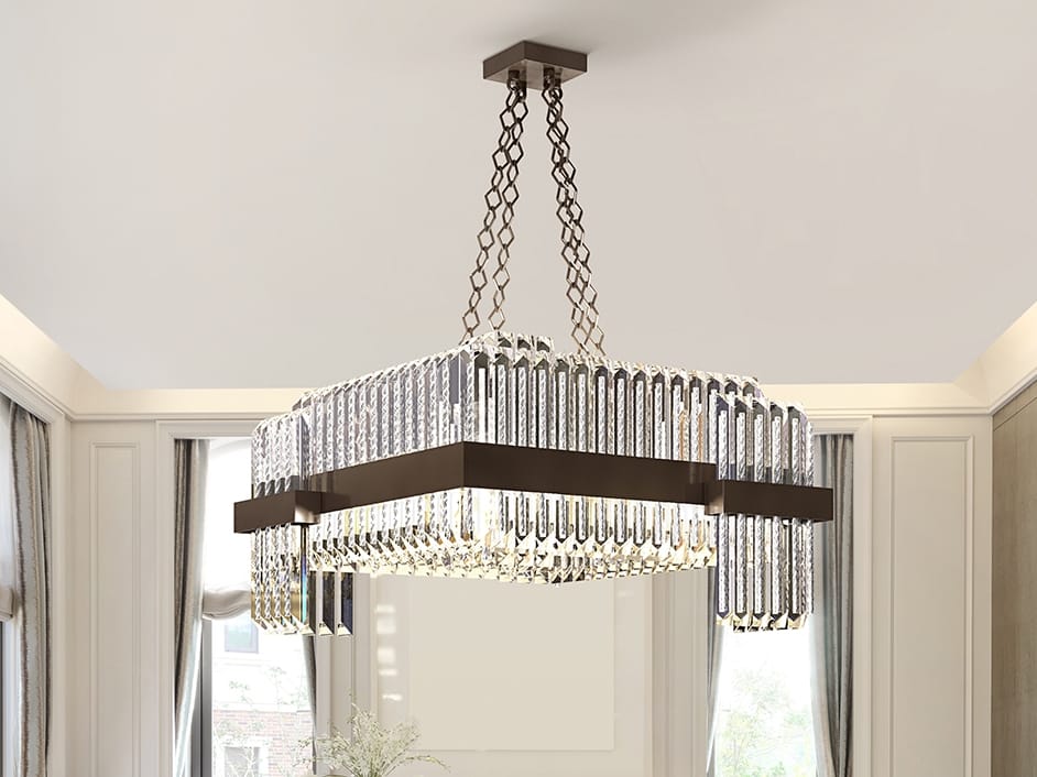 Светодиодный подвесной светильник из свинцового хрусталя Patrizia Volpato Diamante ARCH-00106659
