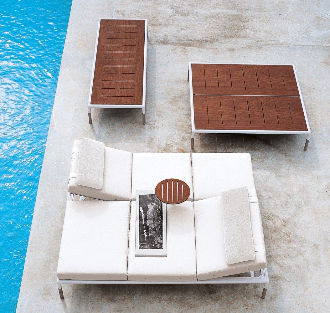 Журнальный столик из красного дерева B&B Italia Outdoor весна ARCH-00073488 - Вид №2