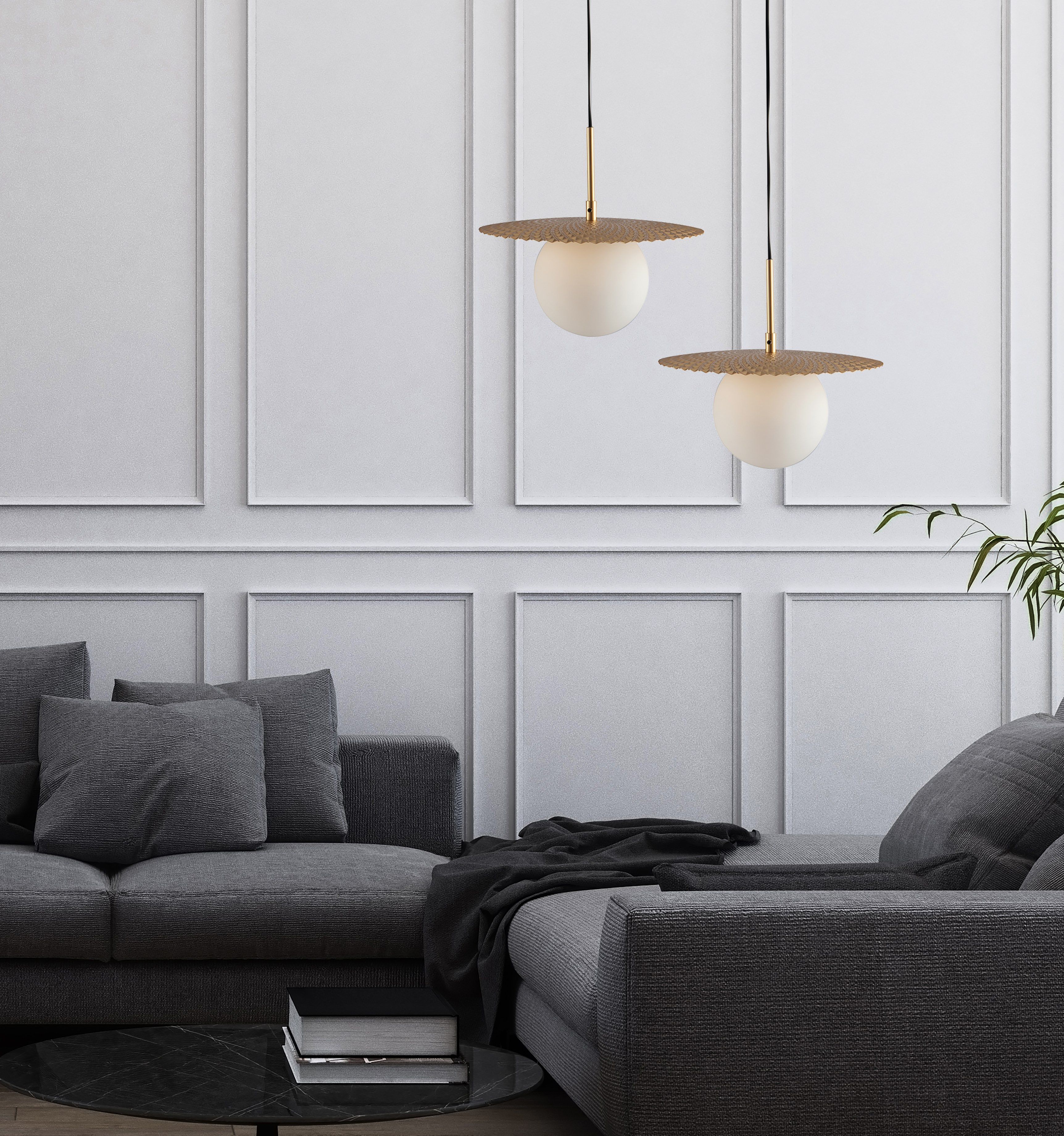 Металлический светодиодный подвесной светильник Fan Europe Lighting дизайн окружающего света ARCH-00087371 - Вид №3