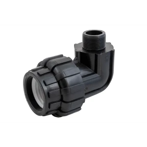Отвод комбинированный 90° ПНД Политэк 1 1/2"x63 мм НР 82382618 STLM-2061227