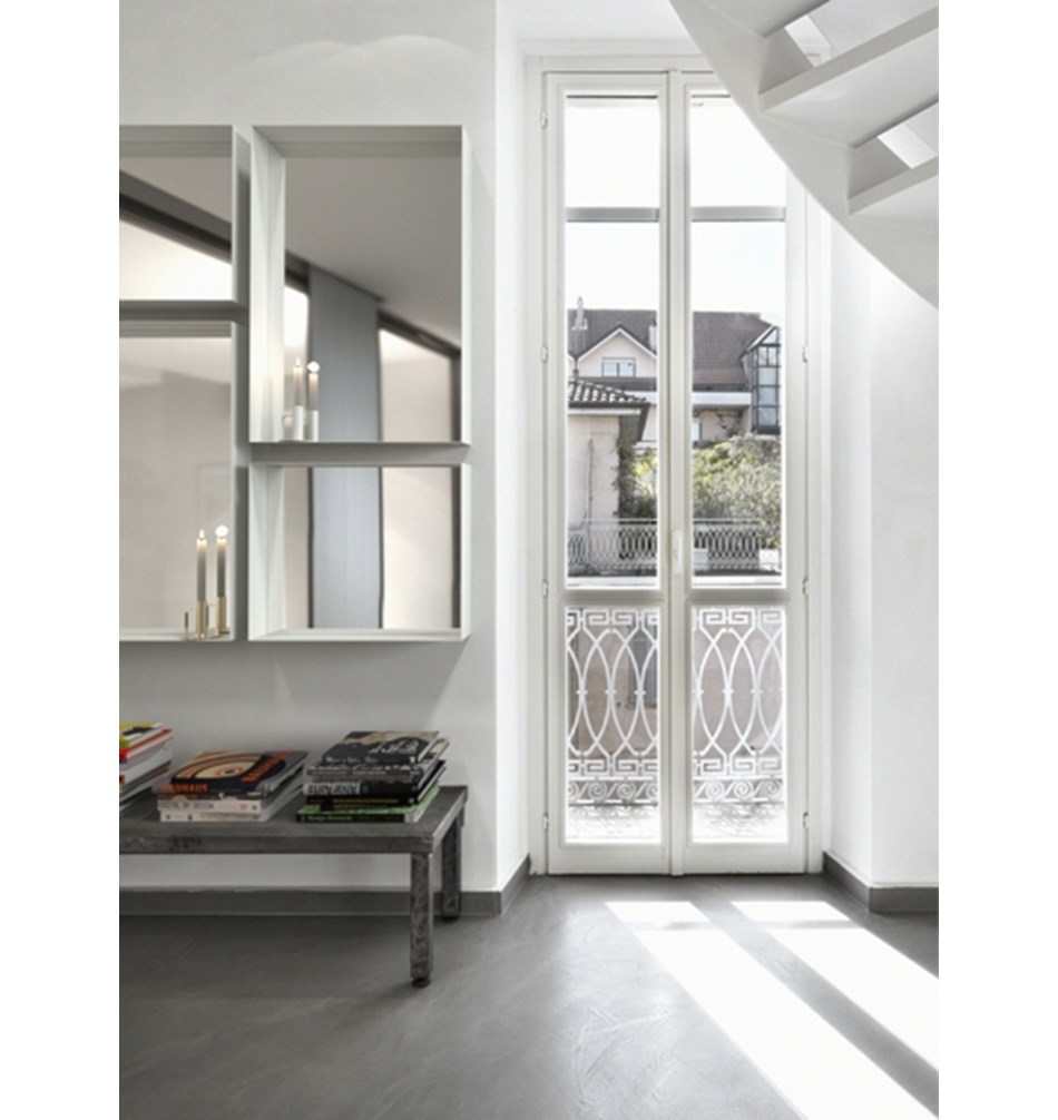 FROST Зеркало 4127 с рамой для полок 50x60см sun-id-1966716 - Вид №3