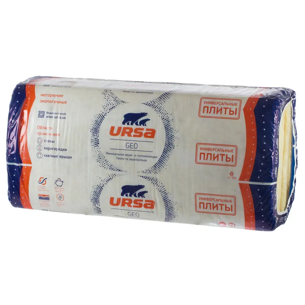 Тепло-звукоизоляция Ursa Универсльная, 7.5 м2 18086906 STLM-2118627 Santreyd 