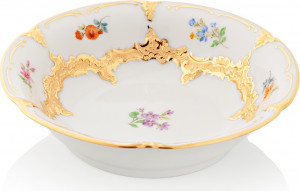 81710 Meissen Салатник индивидуальный 15см "Форма - Б" (россыпь цветов) Фарфор