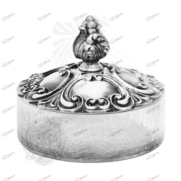 Баночка низкая MIGLIORE Elizabetta ML.ELB-60.127.CR - хром 