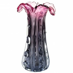 Ваза стеклянная сиреневая 35 см от Garda Decor GARDA DECOR - 033957 Фиолетовый