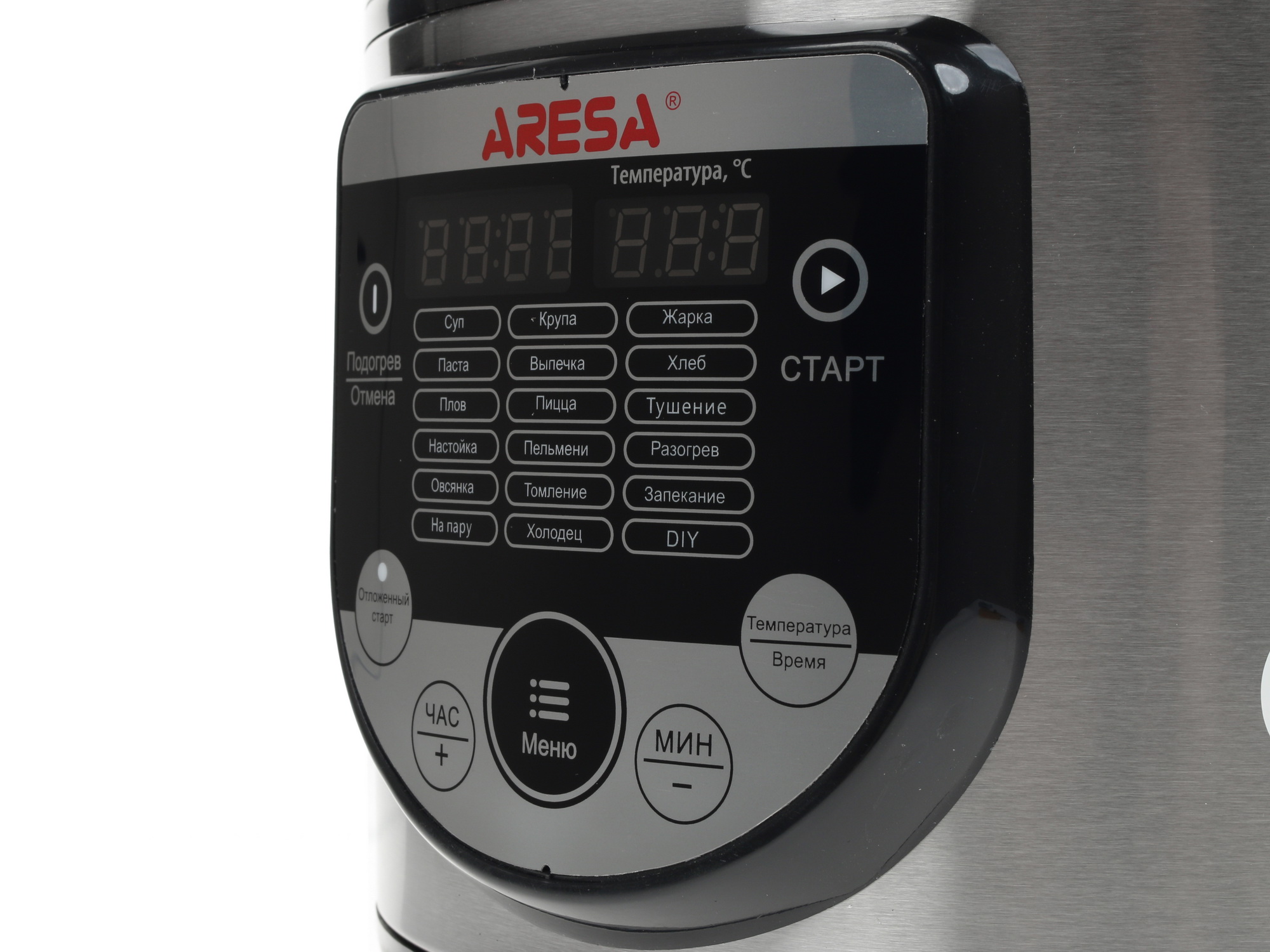 1149524 Мультиварка ARESA AR-2008 серебристый STDN-0027899 - Вид №3