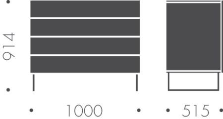 Heavens Лакированный комод из дуба Leila sun-id-1446237 - Вид №3