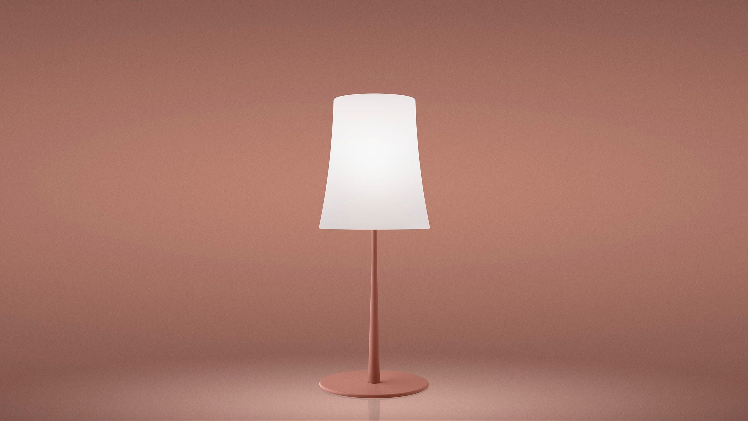 Настольная лампа из поликарбоната и окрашенного алюминия Foscarini птичка ARCH-00034226 - Вид №14