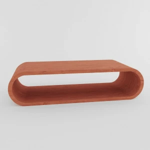 Тумба под телевизор 46х185 см сапеле "Цикл" ODINGENIY  00-3885838 Оранжевый