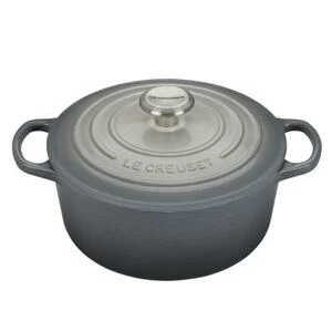 Кастрюля чугунная Le Creuset, Ø24 см, серая