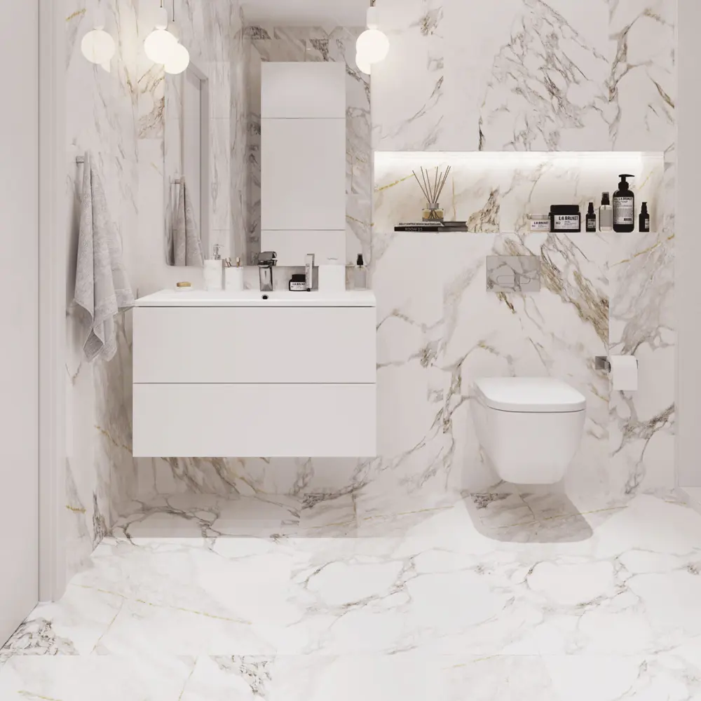 INCOLOR Glamour — керамогранит под мрамор 60х120 см 86354568 Marble STLM-0068043