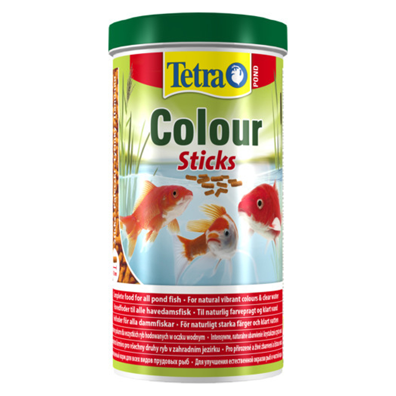 Т00017267 Корм для рыб Pond Koi Sticks для прудовых рыб, 3 вида палочек 1л TETRA 