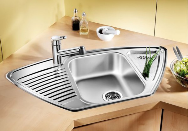 511582 Кухонная мойка Blanco Tipo 9 E матовая  Blanco Tipo