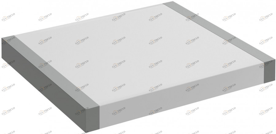 EB508-BME Комплект металлических кромок для столешницы Jacobdelafon PARALLEL Santreyd