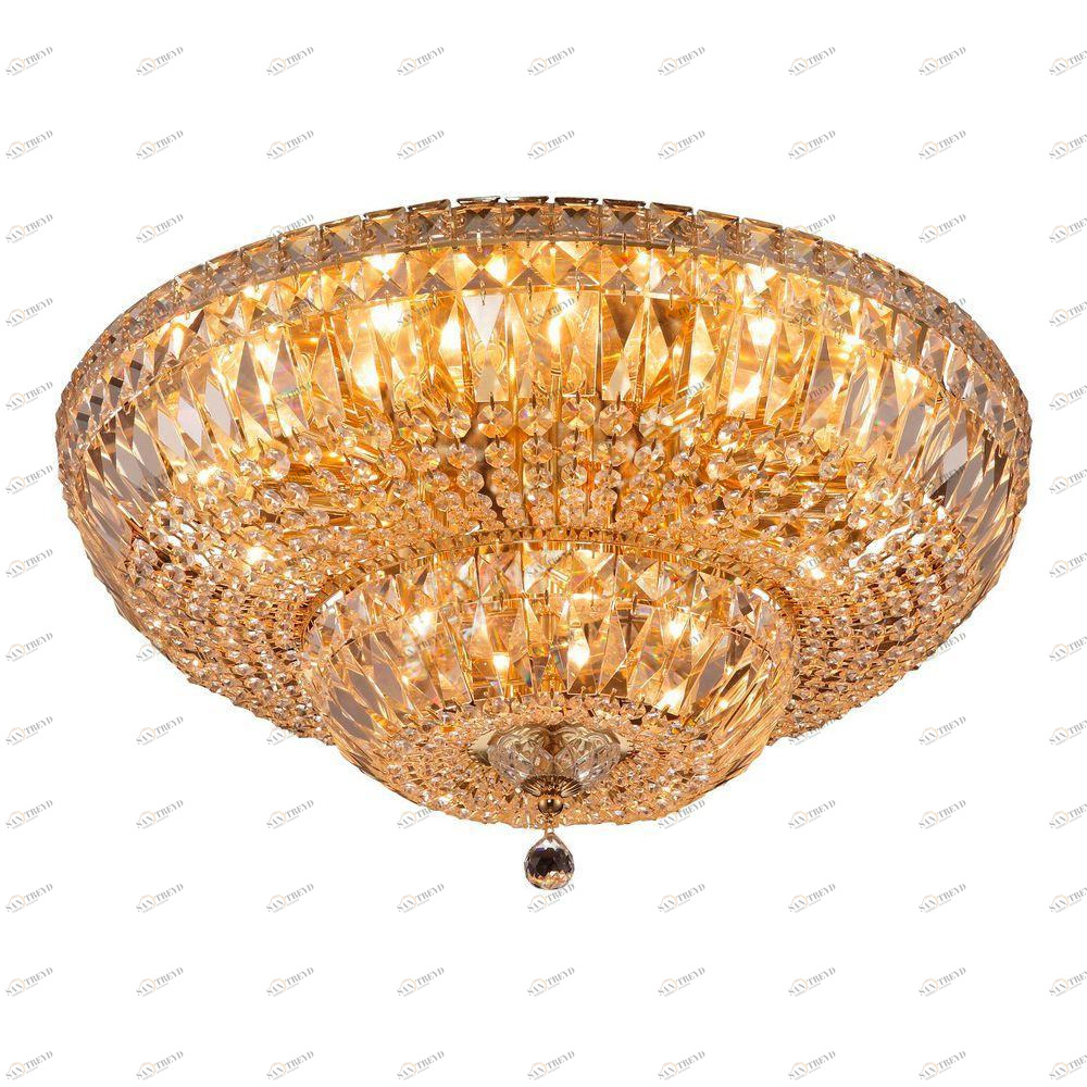 Потолочный светильник Toplight Loraine TL1164-3D5 TOPLIGHT ДИЗАЙНЕРСКИЕ, LORAINE 202101 Золото;прозрачный 