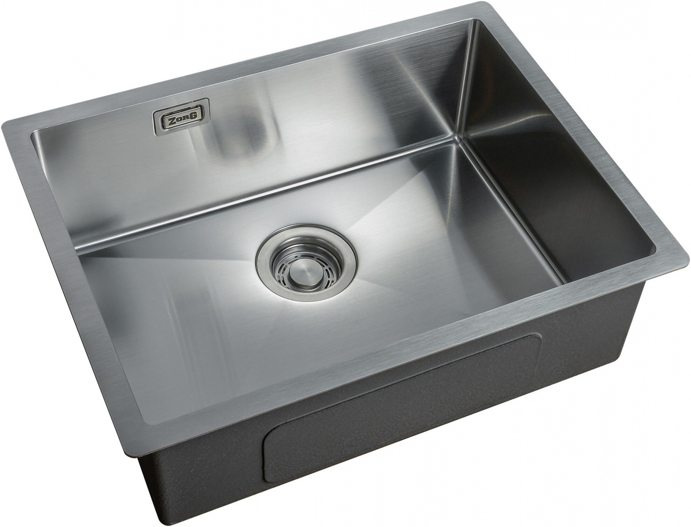 Мойка кухонная ZorG Light ZL R 580440 из нержавеющей стали, сталь