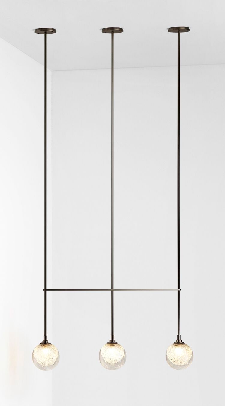 Стеклянный светодиодный подвесной светильник Articolo Studios Fizi ARCH-00005264 - Вид №1