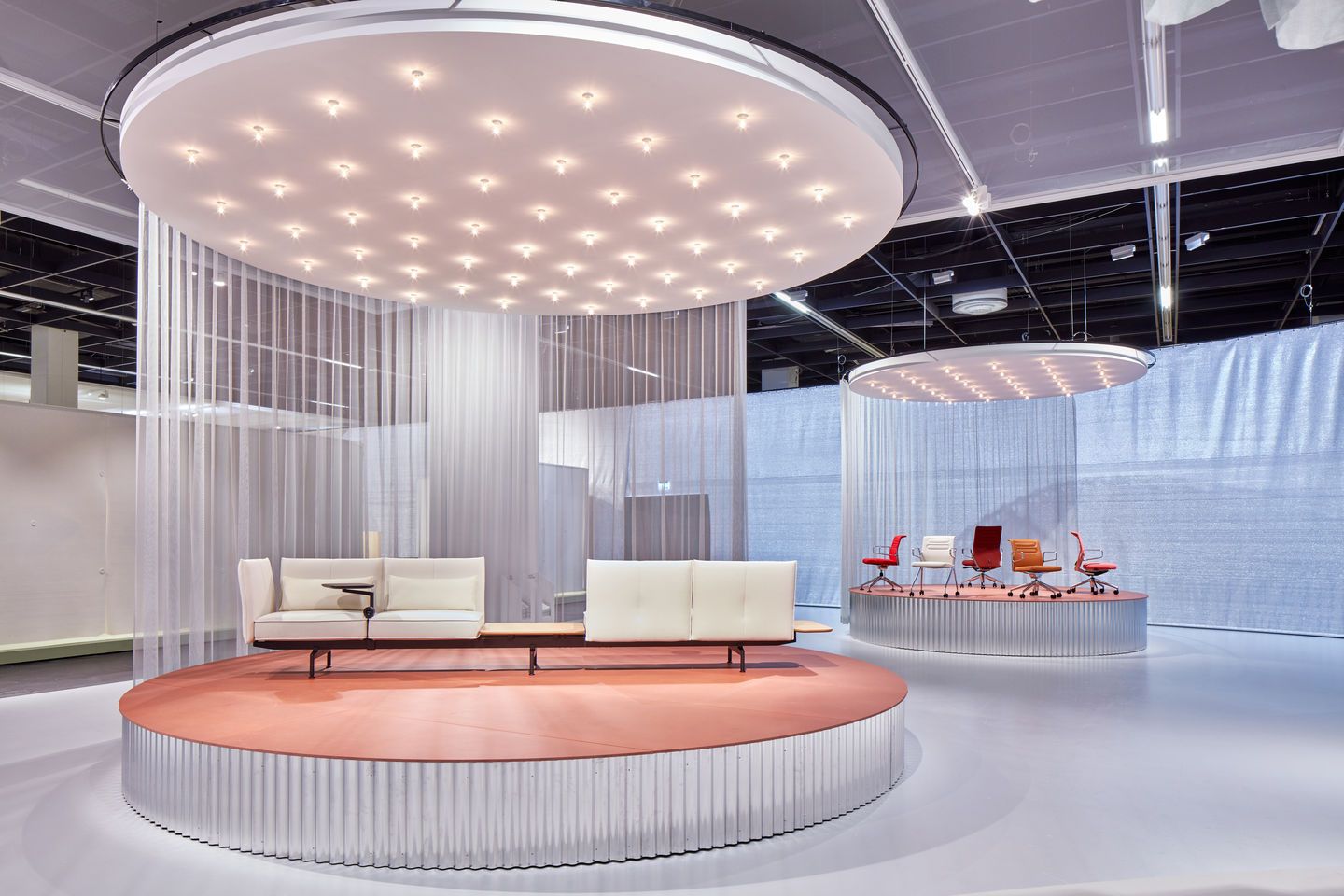 5-спицевое вращающееся офисное кресло с тканевыми колесами VITRA AC 5 ARCH-00049792 - Вид №3