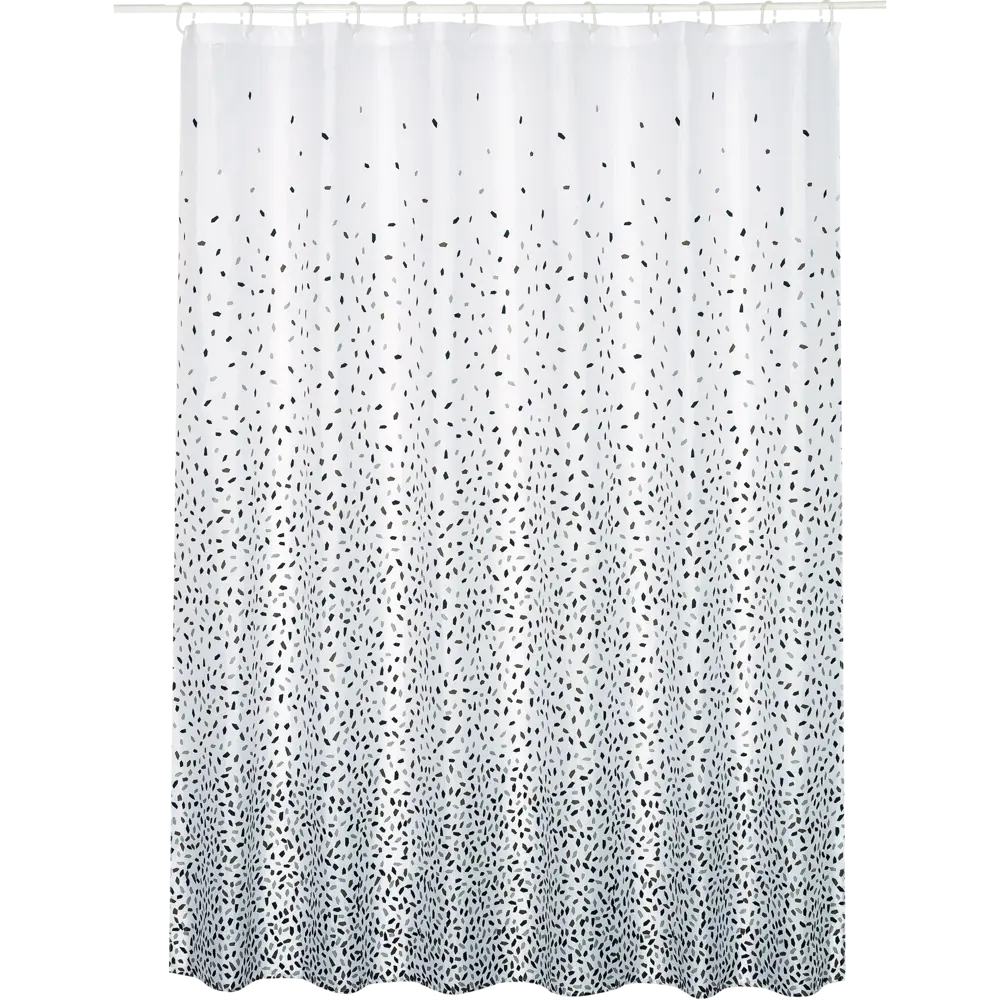 Штора для ванны Droplets 180x180 см, полиэстер, цвет белый Santreyd lite STLM-2211673