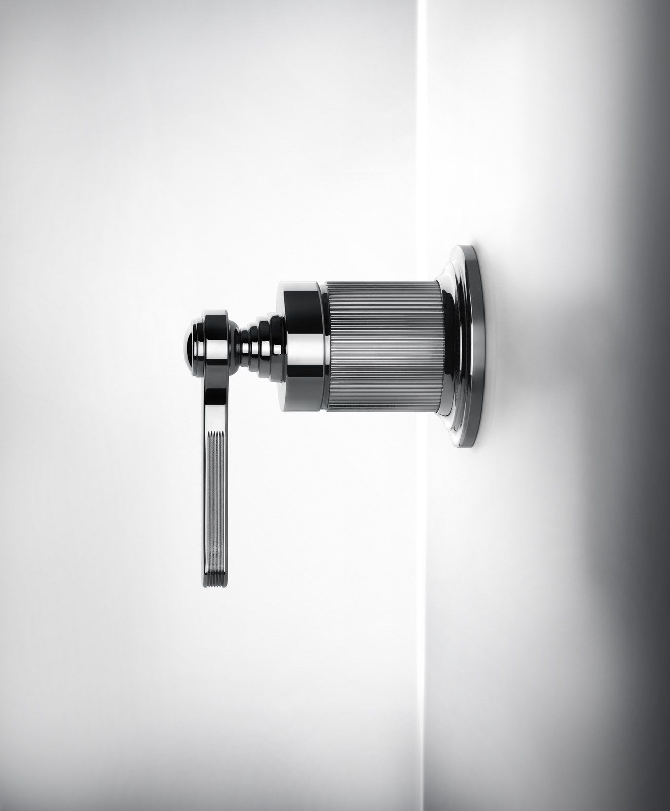Металлический смеситель для душа с ручным душем Gessi Venti20 ARCH-00065287 - Вид №1