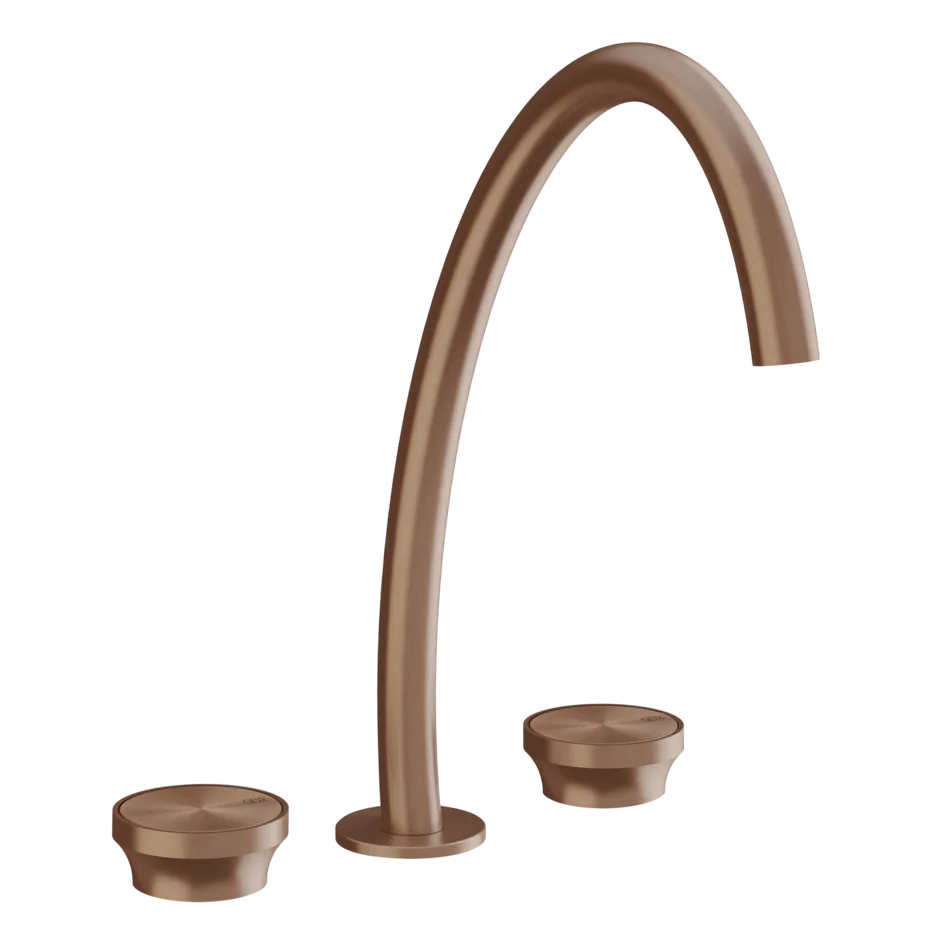 Группа умывальников 66016 708 Gessi Origini МЕДНЫЙ МАТОВЫЙ PVD 66016708