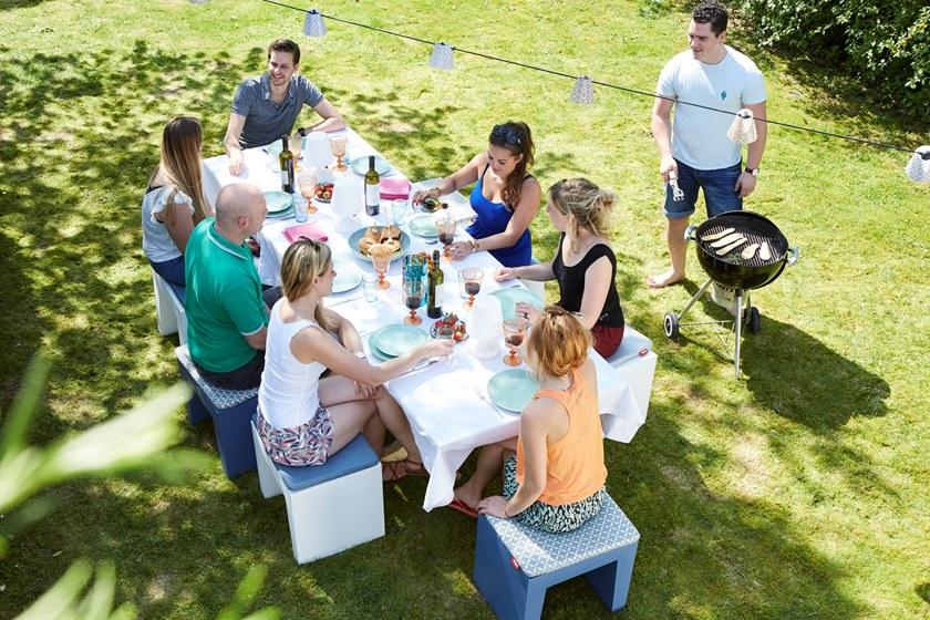 Fatboy Табурет из полиэтилена / журнальный столик Concrete sun-id-1415850 - Вид №3