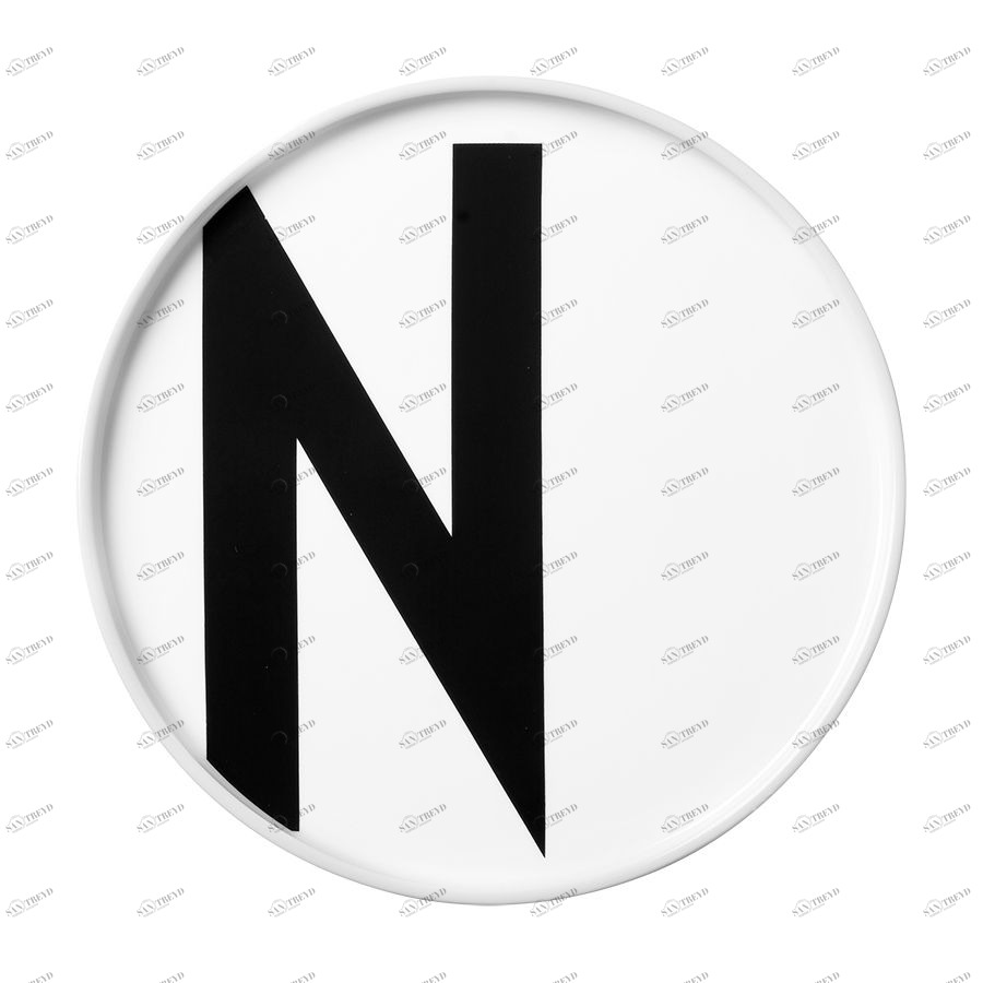 Фарфоровая тарелка N Design Letters 10201500N