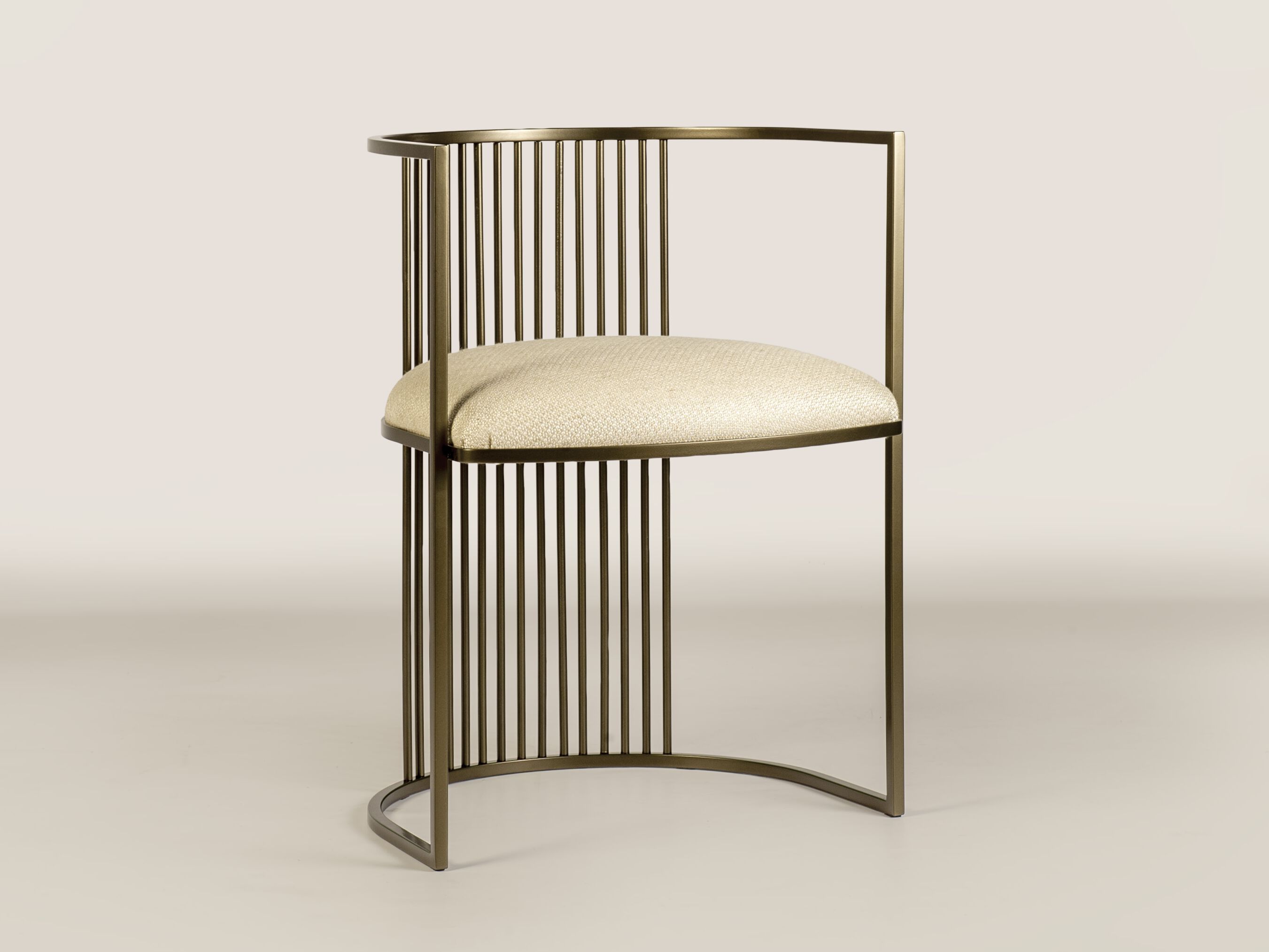 Стальной стул с мягким сиденьем Galbiati Exclusive Interiors ARCH-00053570