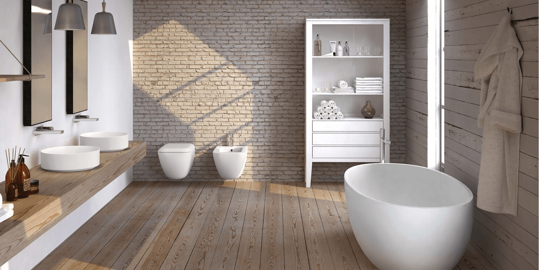 Cielo Ванна отдельностоящая овальная Shui Comfort White Ceramica Cielo SHCOBAT - Вид №1