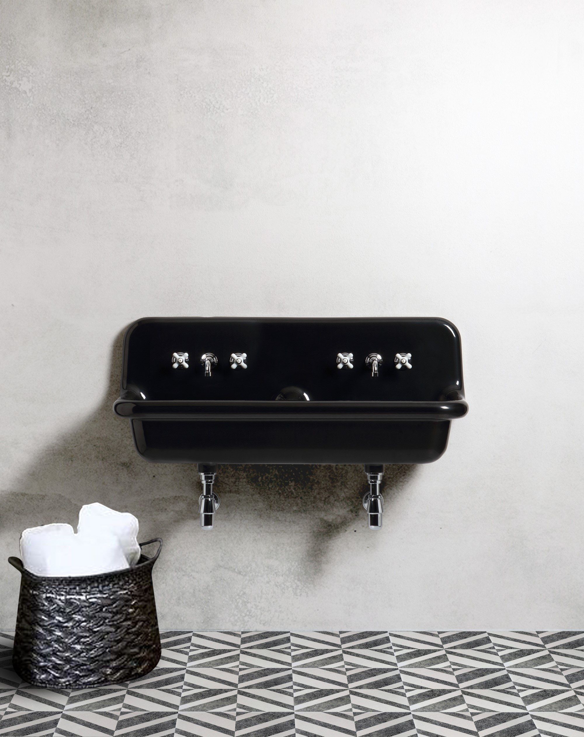 Керамическая двойная подвесная раковина BLEU PROVENCE TrueColors ARCH-00072714 - Вид №6