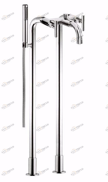 Rubinetteria Giulini Напольный смеситель для ванны с ручным душем G4 F7701ct