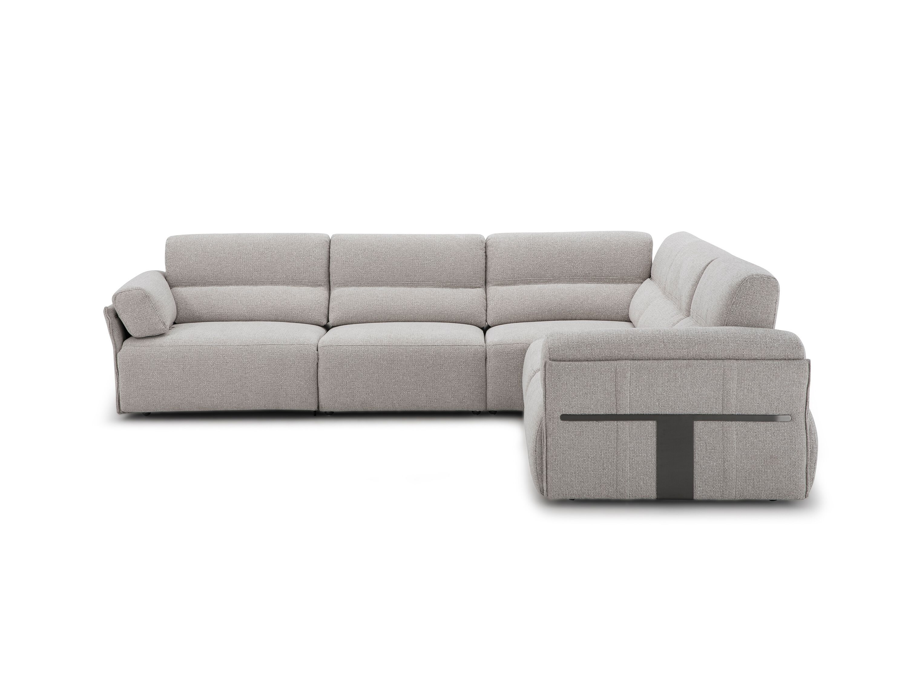 5-местный угловой тканевый диван с электрическим движением CAMPO DE' FIORI SOFIA ARCH-00096738