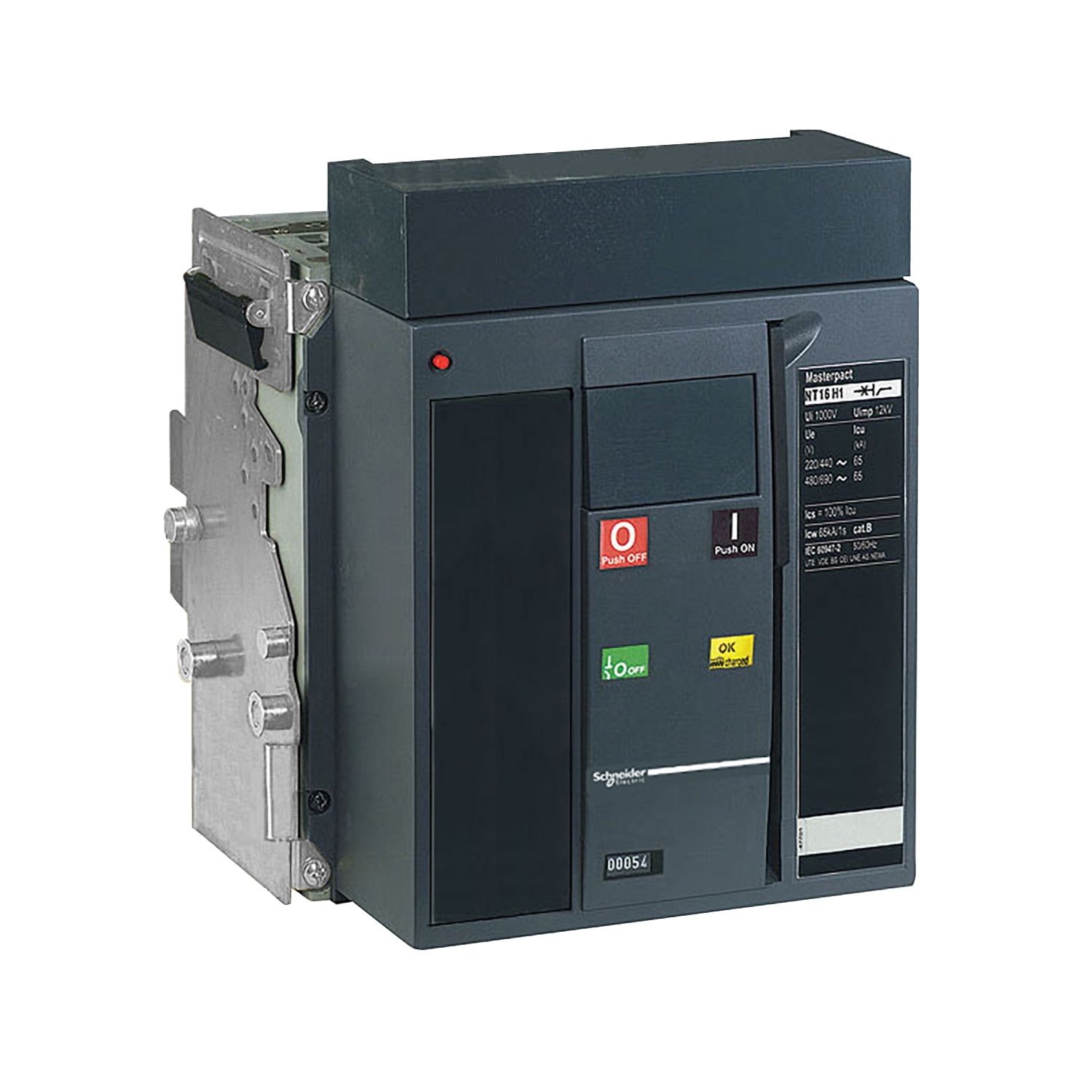 47248 NT 06 HA 3P ВЫКАТНОЙ_ТОЛЬКО В СОСТАВЕ КОНФИГУРИРУЕМЫХ АППАРАТОВ Schneider Electric Masterpact 