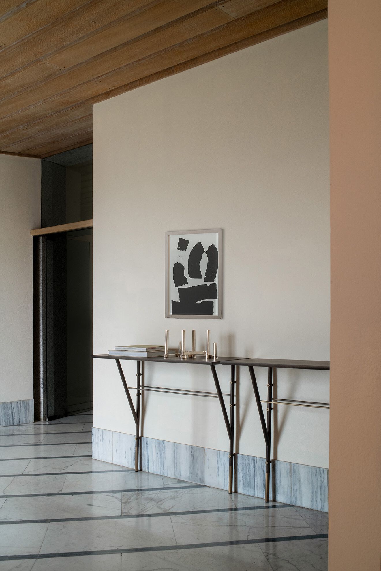 Прямоугольная консоль из бука Potocco Wood_Y ARCH-00120214 - Вид №2