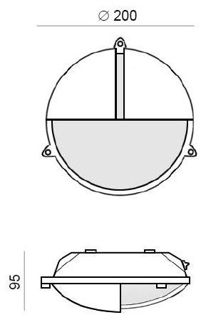 BEL-LIGHTING Настенный светильник из латуни с прямым светом  725. e2 .07  - Вид №2