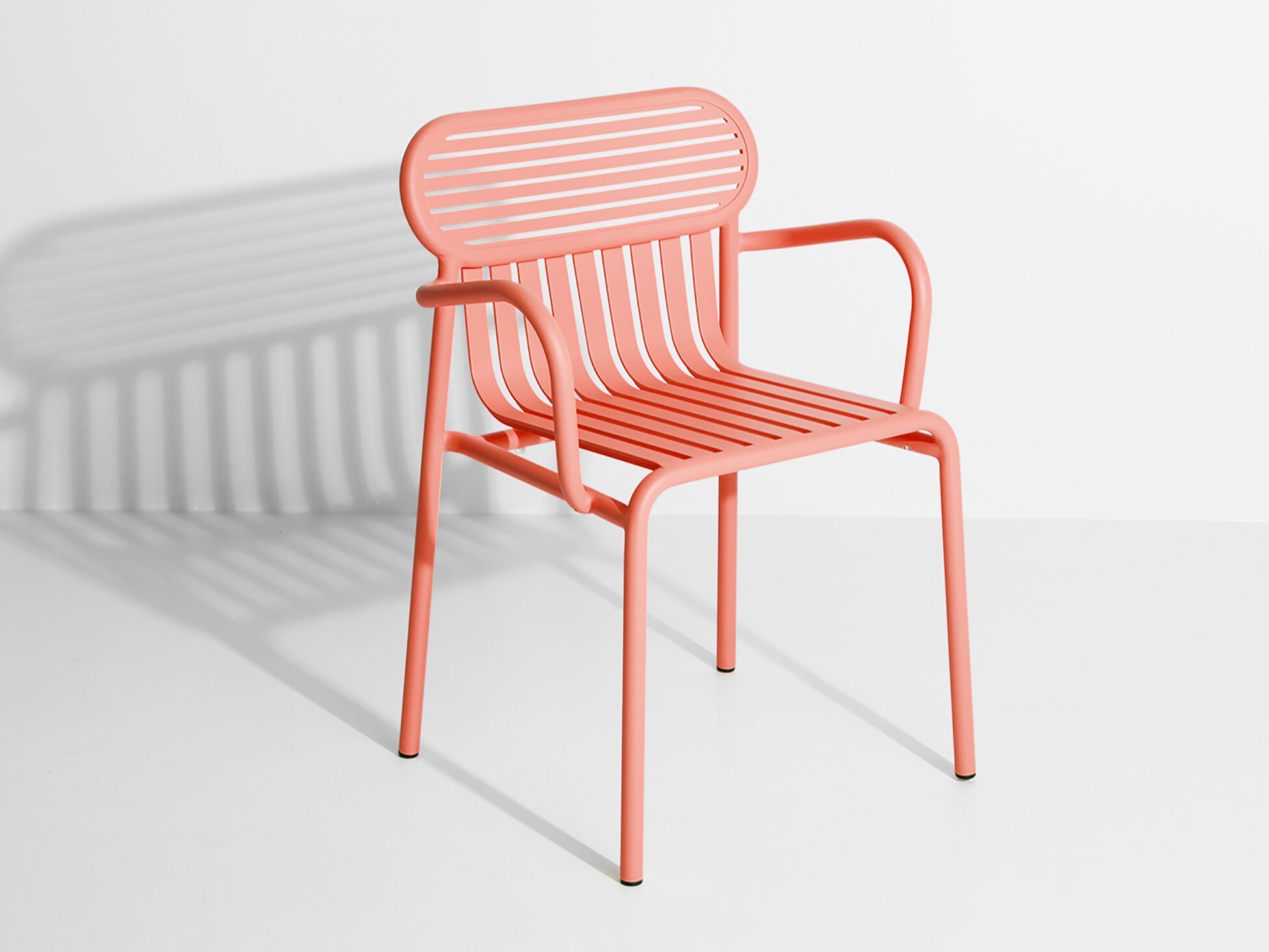 Алюминиевый штабелируемый стул с порошковым покрытием с подлокотниками Petite Friture выходные ARCH-00096326 - Вид №21