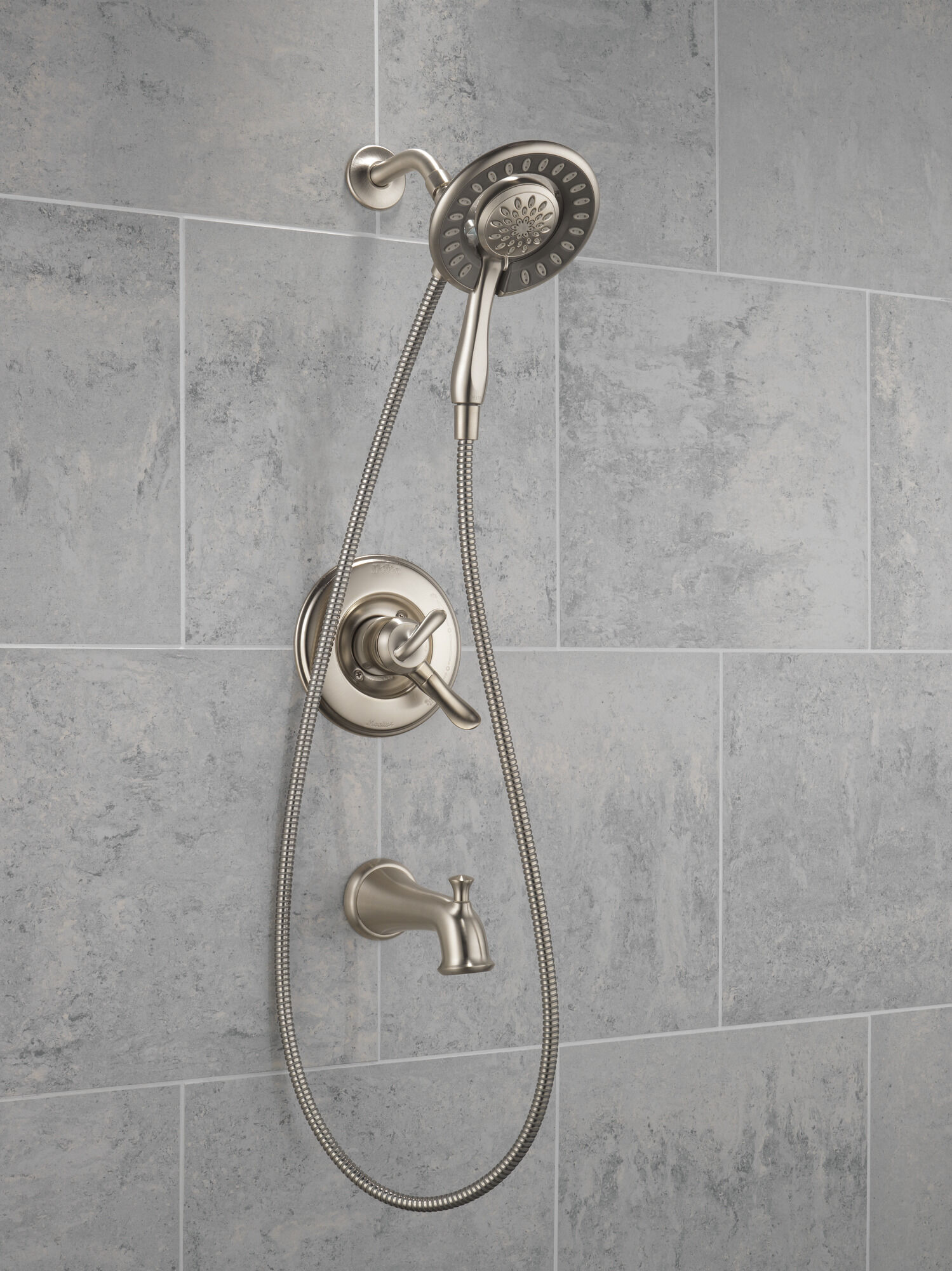 Панель Monitor® 17 Series для ванны и душа с In2ition® Delta Faucet T17494-SS-I - Вид №1