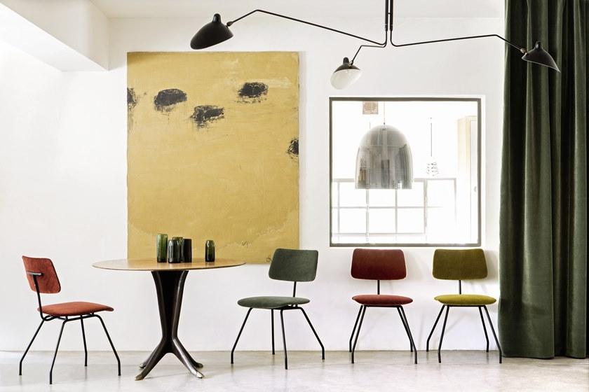 Élitis Однотонная бархатная ткань sun-id-1450951 - Вид №2