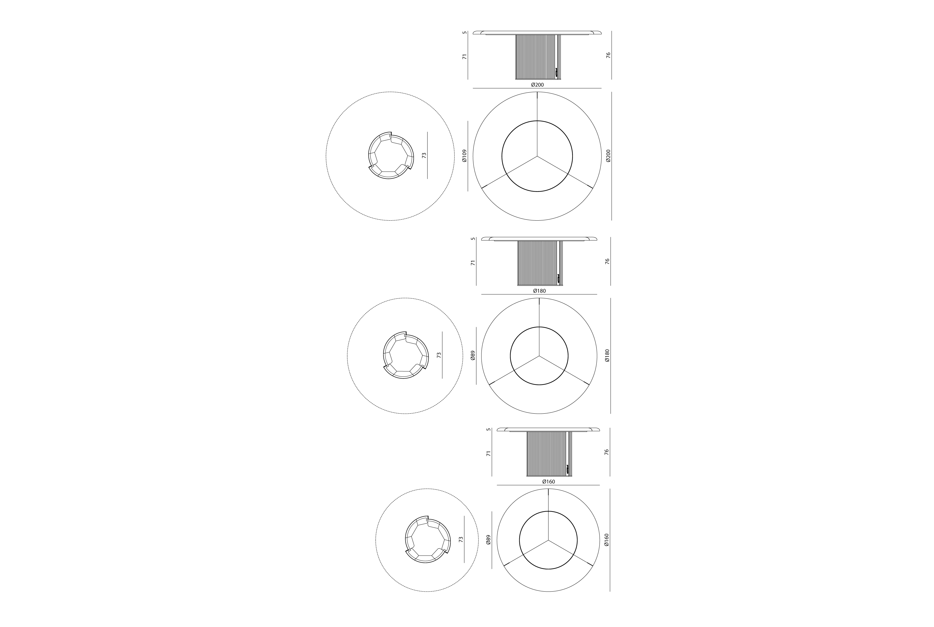 Opera Обеденный стол Visionnaire  - Вид №7