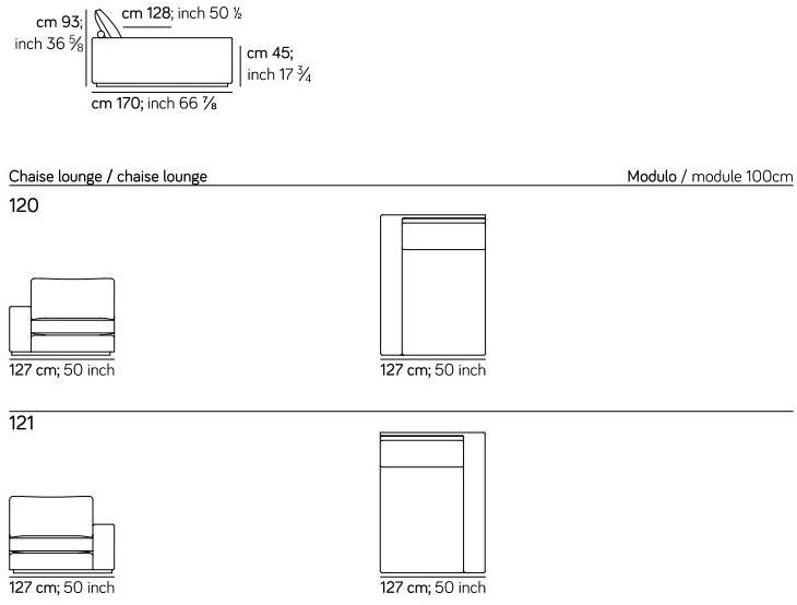 AMURA Угловой диван в ткани Murray 071+073+073+053+005 - Вид №12