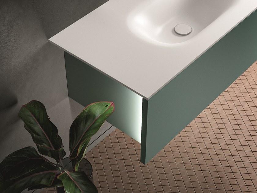 Birex Отдельная лакированная тумба под умывальник с ящиками Hosoi sun-id-1469005 - Вид №2