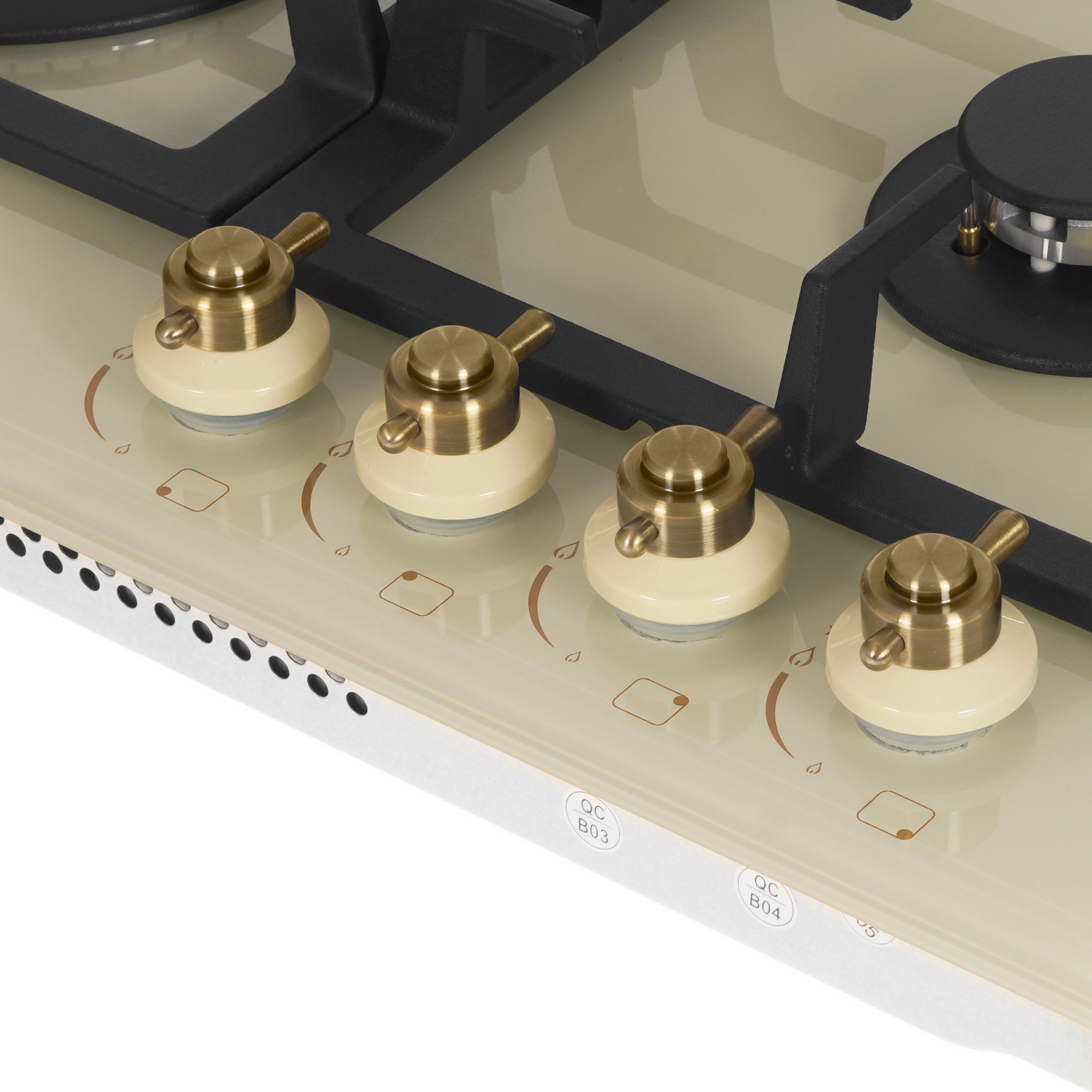 9079284 Газовая варочная поверхность HIBERG VM 60440 Y STDN-0077760 - Вид №2