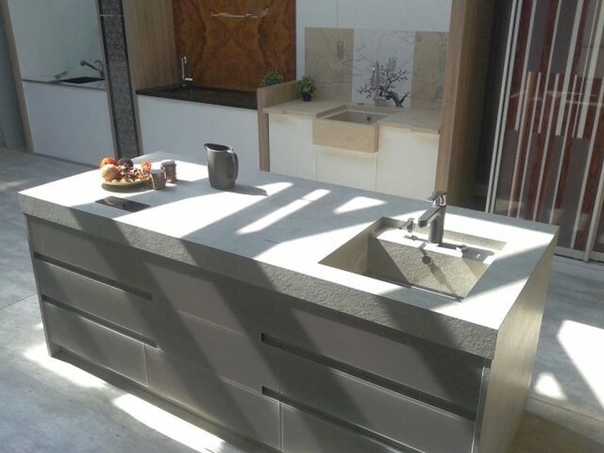 Столешницы для кухни - Бетон рувида LIGRON LIST304 4057 - Вид №5