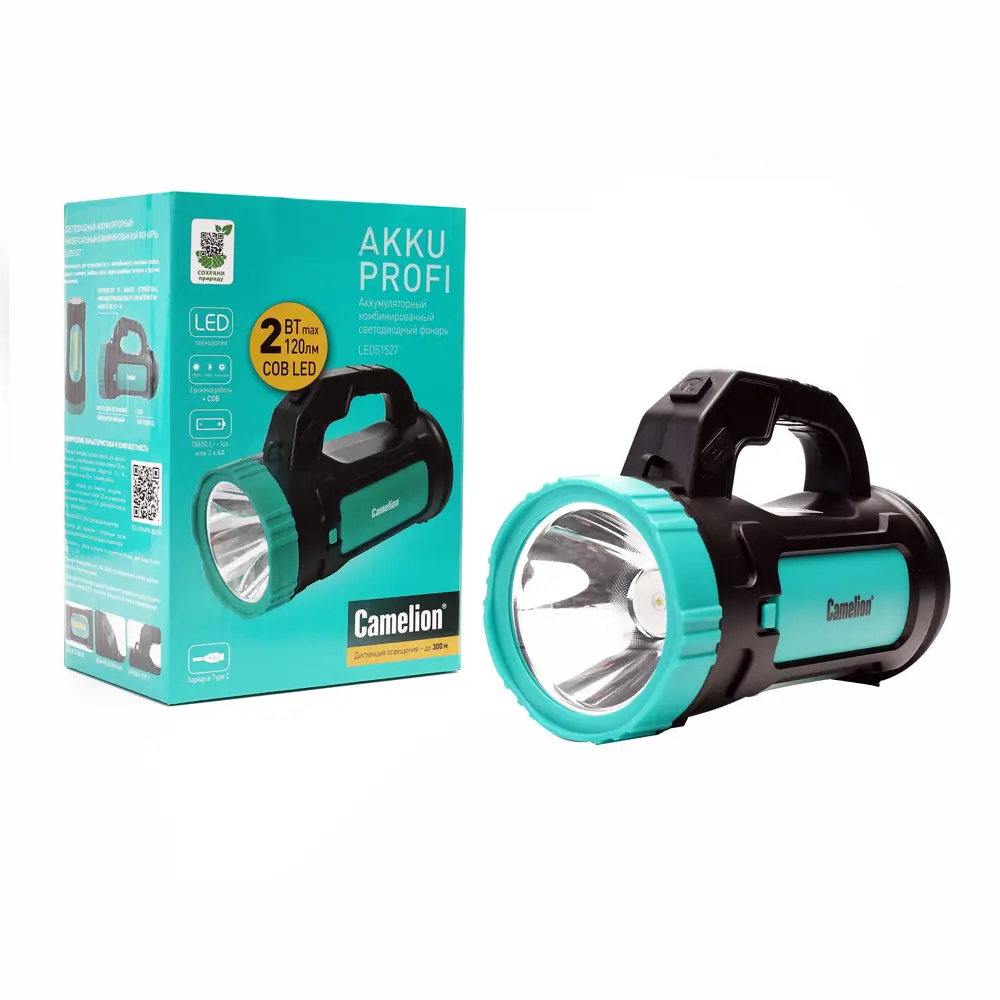 Фонарь Camelion LED51527 с дальностью освещения 300 м 89384306 STLM-1517143 - Вид №1
