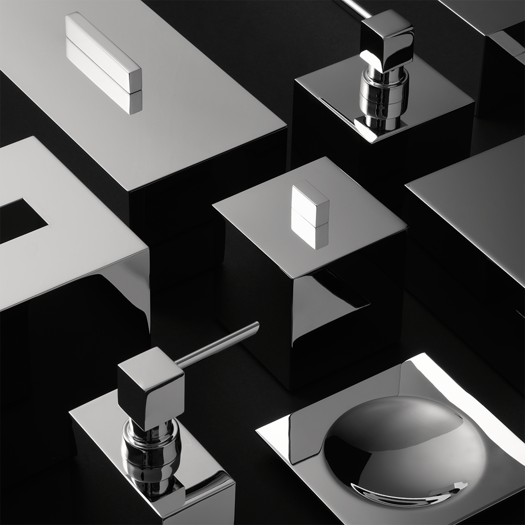 0825000 дозатор для мыла DW 475 DECOR WALTHER CUBE  - Вид №1