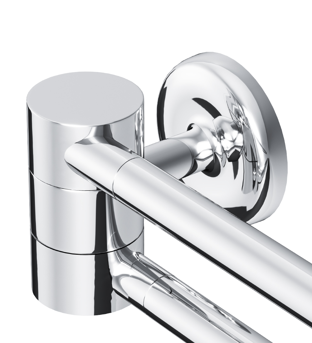 A8032600 Двойная вешалка-вертушка для полотенец AM.PM Like - Вид №4